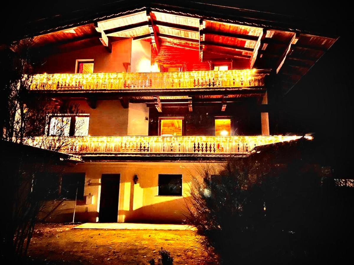 Ferienwohnung Platzhirsch Panorama View Balkon, Gartensauna, Garten, Grillplatz Stumm Zewnętrze zdjęcie