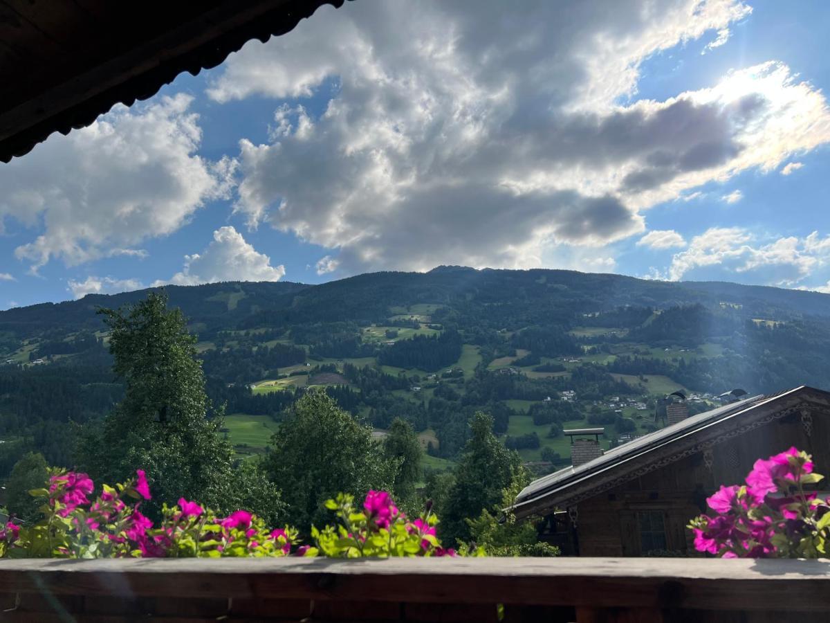 Ferienwohnung Platzhirsch Panorama View Balkon, Gartensauna, Garten, Grillplatz Stumm Zewnętrze zdjęcie
