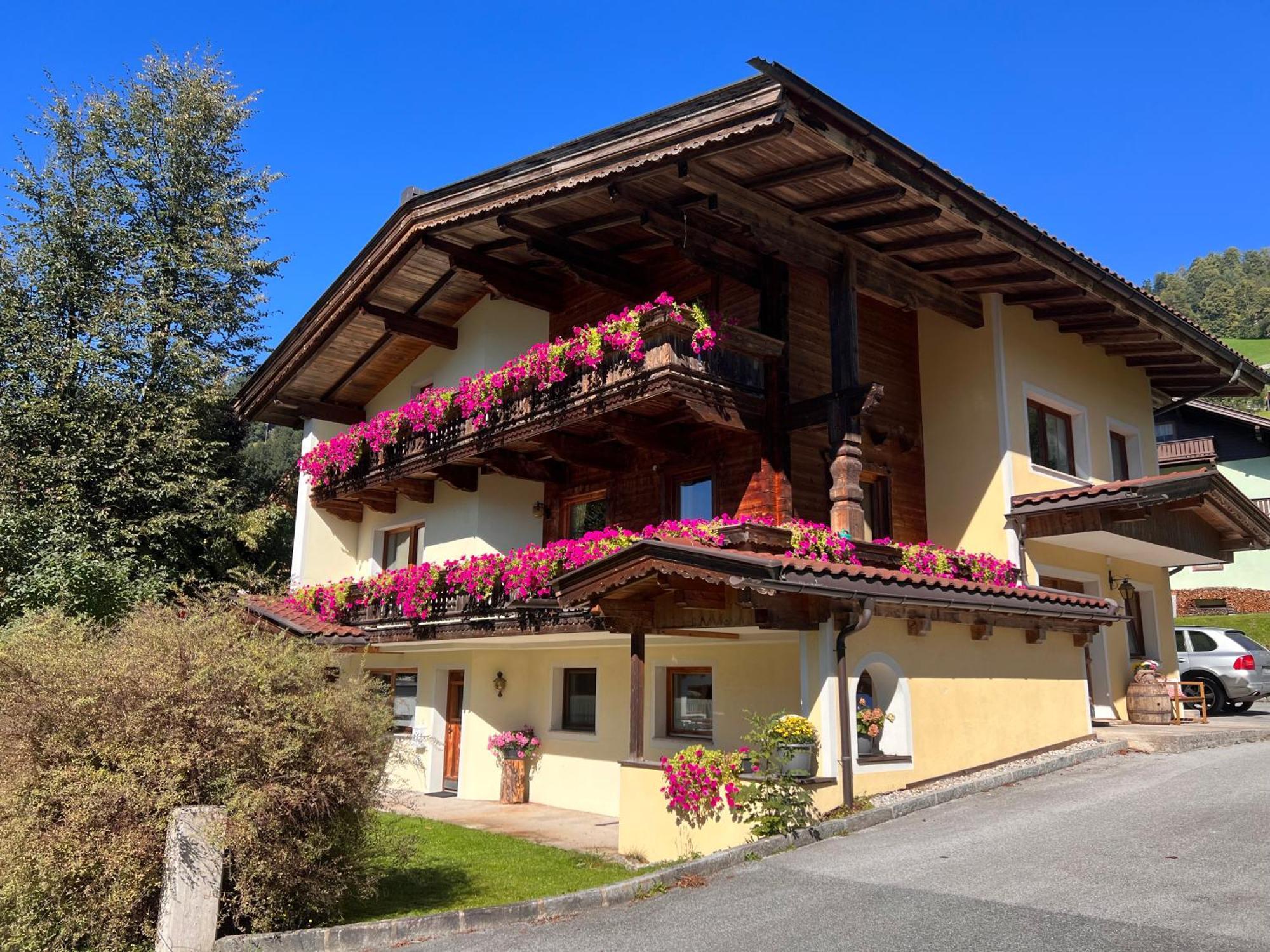 Ferienwohnung Platzhirsch Panorama View Balkon, Gartensauna, Garten, Grillplatz Stumm Zewnętrze zdjęcie